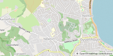 Map of Swansea