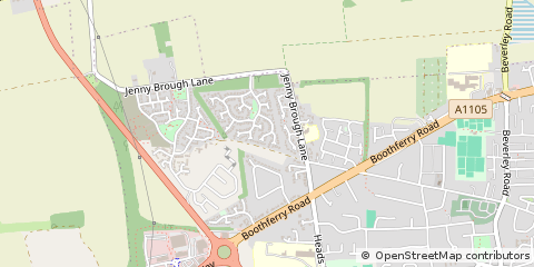 Map of Hessle, East Yorkshire