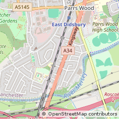 Map of Manchester