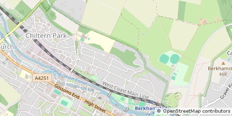 Map of Berkhamsted