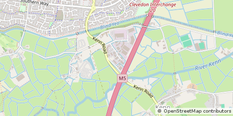 Map of Clevedon