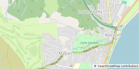 Map of Swansea