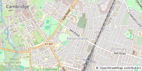 Map of Cambridge