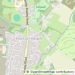 Map of Eastleigh, Hampshire