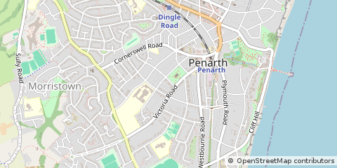 Map of Penarth