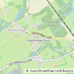 Map of Romsey, Hampshire