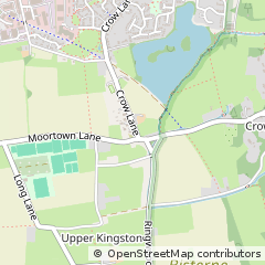 Map of Ringwood, Hampshire