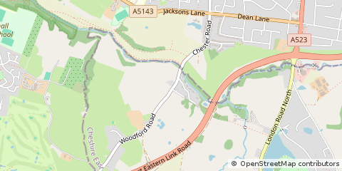 Map of Stockport