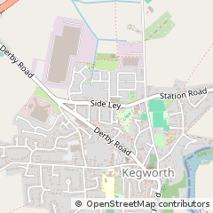 Map of Kegworth, Derby