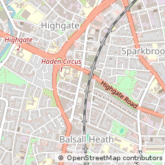 Map of Birmingham