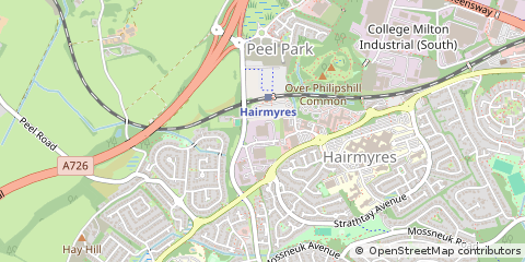 Map of Glasgow