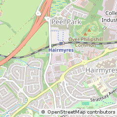 Map of Glasgow