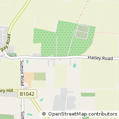 Map of Sandy, Bedfordshire