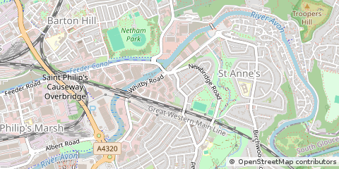 Map of Bristol