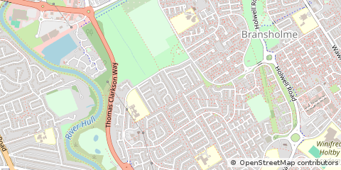 Map of Hull