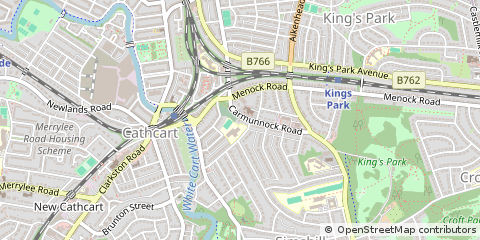 Map of Glasgow
