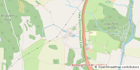 Map of Kendal, Cumbria