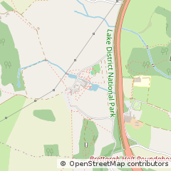 Map of Kendal, Cumbria