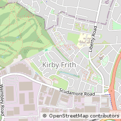 Map of Leicester
