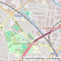 Map of Birmingham