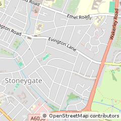 Map of Leicester