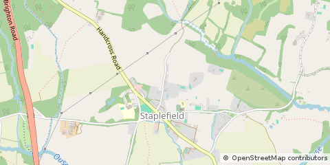 Map of Haywards Heath