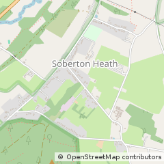 Map of Southampton, Hampshire