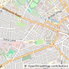 Map of Derby, Derbyshire