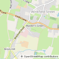 Map of Bracknell