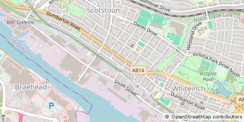 Map of Glasgow
