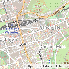 Map of Edinburgh