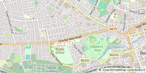 Map of Bolton