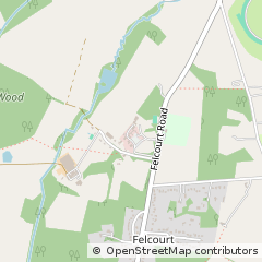 Map of East Grinstead, Surrey