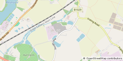 Map of Colchester