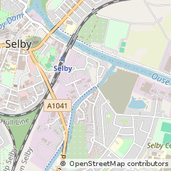 Map of Selby