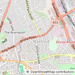 Map of Stoke-on-Trent