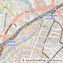 Map of Manchester