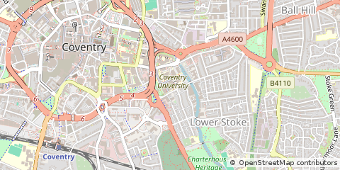 Map of Coventry