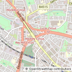 Map of Birmingham
