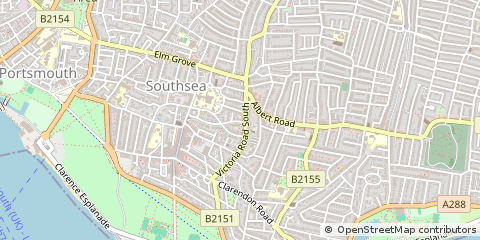 Map of Southsea