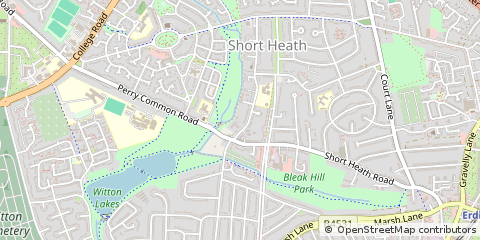 Map of Birmingham