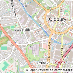 Map of Oldbury, West Midlands