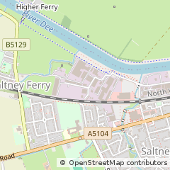 Map of Chester, Flintshire