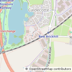 Map of Milton Keynes