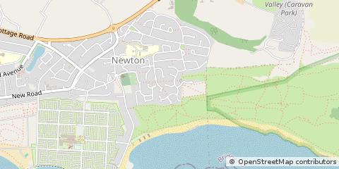 Map of Bridgend