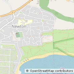 Map of Bridgend