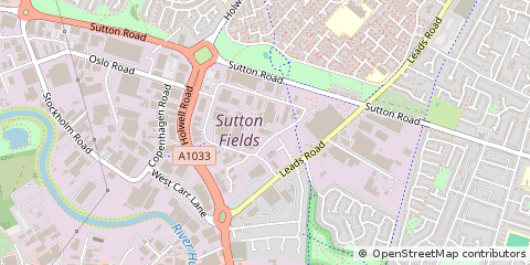 Map of Estate, Kingston Upon Hull, East Yorkshire