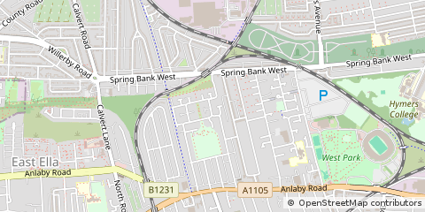 Map of Hull
