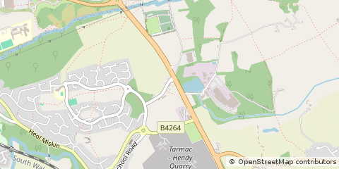 Map of Pontyclun, MID Glamorgan