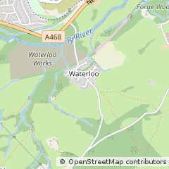 Map of Caerphilly
